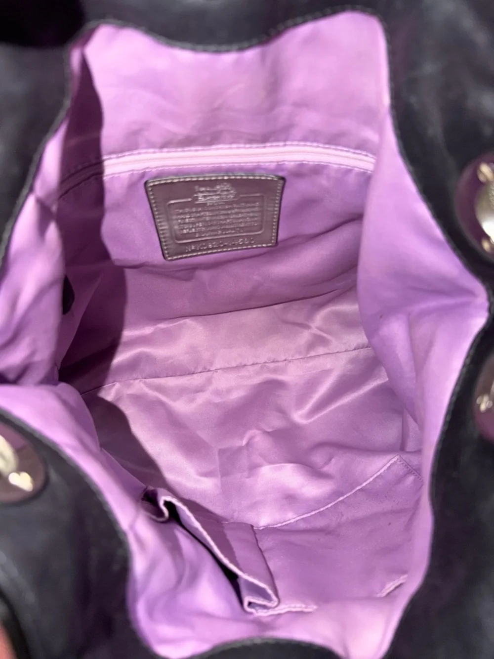 Coach Madison Black Shoulder Bag with Crossbody Strap - Style 14580 - Picture 2 of 16